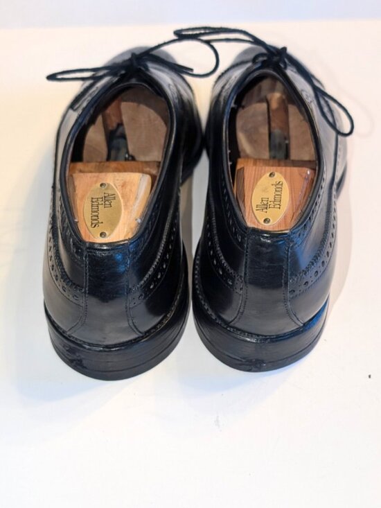 Allen Edmonds Fairfield Wingtip Black 10D + AE Cedar Shoe Trees main image 10
